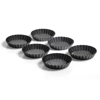 Kaiser Набор форм для выпечки тарталеток 6 шт Ptisserie Kaiser