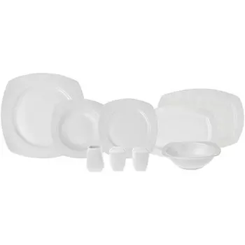 KARACA Набор столовой посуды на 12 человек 60 предметов, фарфор Deren Creme KARACA