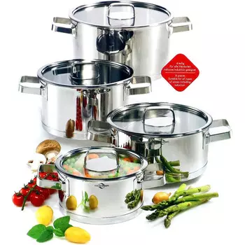 Kchenprofi Набор кастрюль 4 шт. из нержавеющей стали Kchenprofi SAN REMO