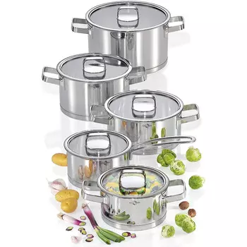 Kchenprofi Набор кастрюль из нержавеющей стали 5 предметов San Remo Kchenprofi