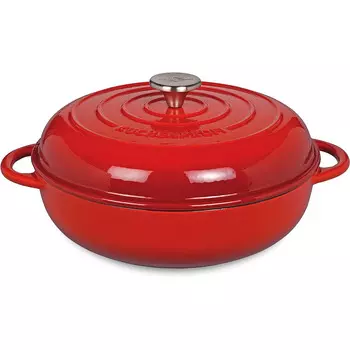 Kchenprofi Жаровня чугунная 28 см, красная Kchenprofi 0416500428