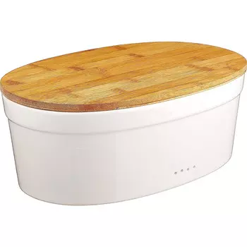 Kela Хлебница с бамбуковой разделочной доской 37 x 24 x 14 см kela