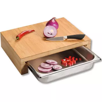 KESPER Разделочная доска с поддоном 37,5 х 27,5 х 9,5 см Kesper