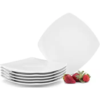 Konsimo Набор тарелок для завтрака 19 x 19 см 6 предметов Carlina Konsimo