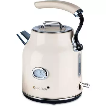 Korona Электрочайник 1.7 л 2200 Вт, кремовый 20666 Korona