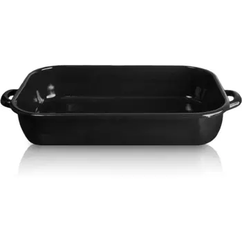 KRGER Форма для запекания эмалированная черная 36 х 25 х 7 см KRGER