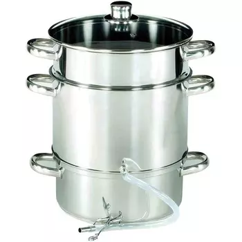 KRGER Соковыжималка из нержавеющей стали 27 x 28 x 34 см KRGER