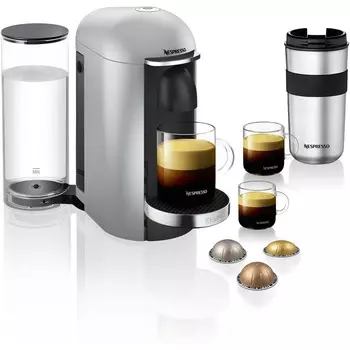 Krups Капсульная кофемашина 1.7 л 1260 Вт, серая Nespresso Vertuo Plus XN900E Krups