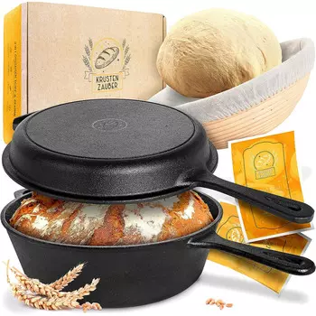 KRUSTENZAUBER Жаровня чугунная 26 см KRUSTENZAUBER