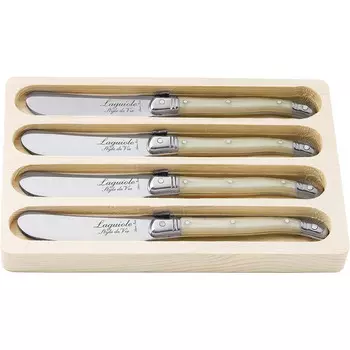 Laguiole Набор ножей для масла 4 предмета Premium Line Laguiole Style de Vie
