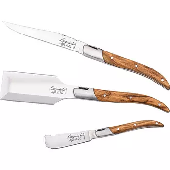 Laguiole Набор ножей для мяса 3 предмета Luxury Line Laguiole Style de Vie
