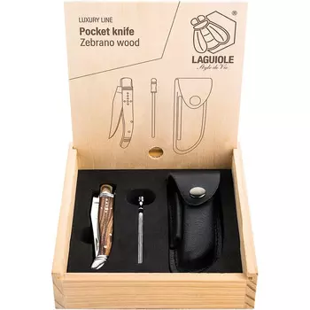 Laguiole Нож карманный 9 см с аксессуарами Laguiole Style de Vie