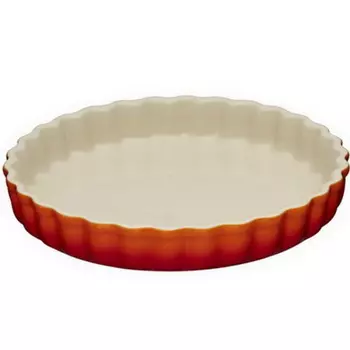 Le Creuset Блюдо круглое волнистое для запекания 28 см, оранжевое Le Creuset