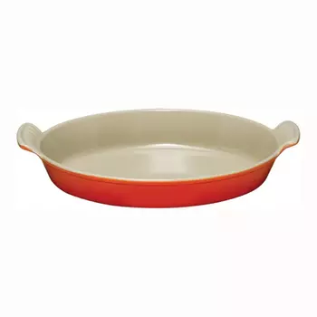 Le Creuset Блюдо овальное для запекания 20 см, оранжевое Le Creuset