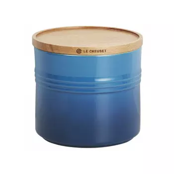 Le Creuset Емкость для хранения с деревянной крышкой 12 см, Marseille Le Creuset