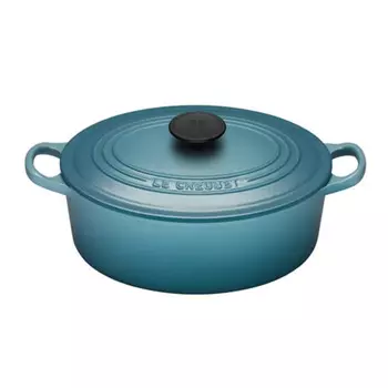 Le Creuset Гусятница / жаровня 25 см, бирюзовый Le Creuset