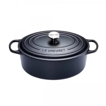 Le Creuset Гусятница / жаровня 33 см, черный Le Creuset