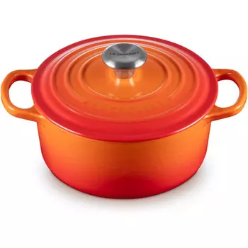 Le Creuset Кастрюля чугунная 1,8 л Red Flame Signature Le Creuset