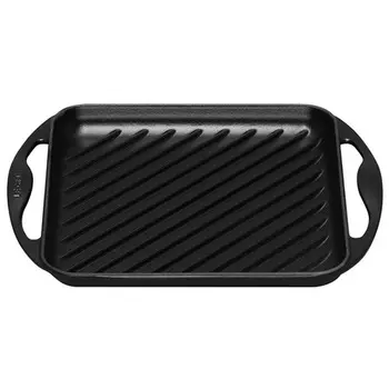 Le Creuset Сковорода гриль квадратная, 24 см, черный Le Creuset