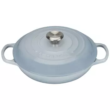 Le Creuset Сковорода-жаровня чугунная 26 см, голубой Le Creuset