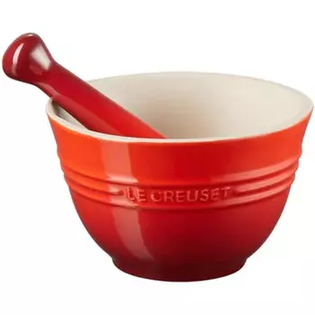 Le Creuset Ступка с пестиком 0,3 л Cherry Red Cerise Le Creuset