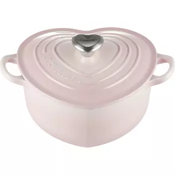 Le Creuset Жаровня 20 см/1,9 л Shell Pink Heart Le Creuset