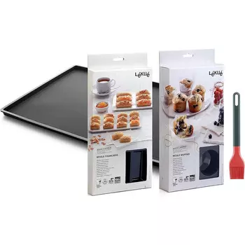 Lku Набор для выпечки с кисточкой, 3 предмета Lku