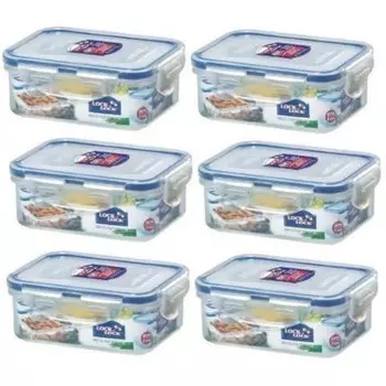 LocknLock Набор контейнеров 350 мл, 6 предметов LOCK & LOCK