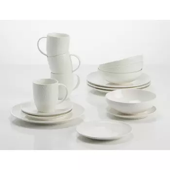 Maxwell & Williams Столовый сервиз 16 предметов, в подарочной упаковке White Basics Maxwell & Williams
