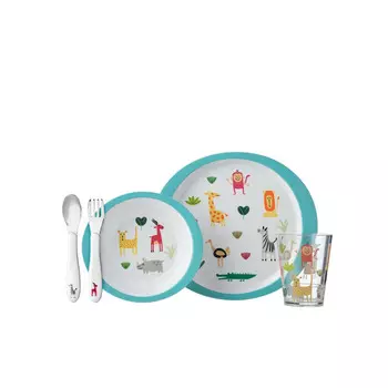 Mepal Набор детской посуды, 5 предметов Animal Friends Mepal