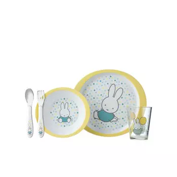 Mepal Набор детской посуды, 5 предметов Miffy Confetti Mepal