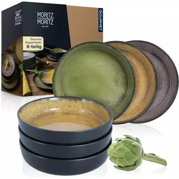 Moritz & Moritz Набор из 6 суповых тарелок 19 см Vida Moritz & Moritz