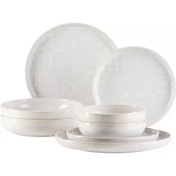 MSER Набор столовой посуды на 2 человека 8 предметов Tiles Series MSER