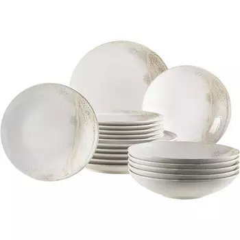 MSER Набор столовой посуды на 6 человек 18 предметов Ossia Series MSER