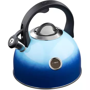 Navaris Чайник со свистком 3 л, синий Navaris