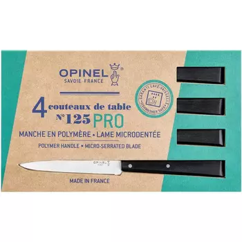 Opinel Набор столовых ножей Opinel 125 PRO, 4 предмета