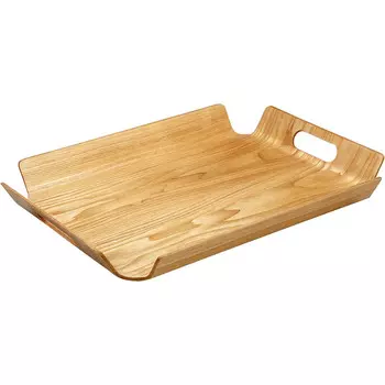 Point-Virgule Поднос с ручками, деревянный Point-Virgule