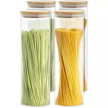 Praknu Набор банок для хранения спагетти 30 см, 4 предмета Praknu