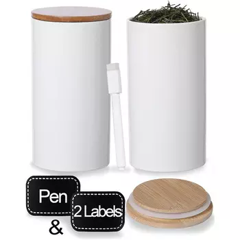 Praknu Набор керамических банок для хранения 900 мл, 2 предмета Praknu