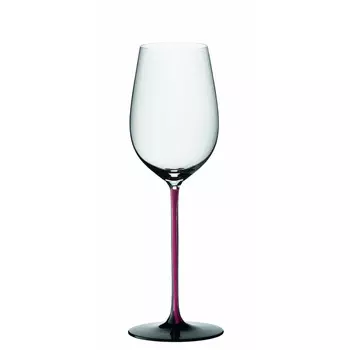 Riedel Фужер Riesling Grand Cru 380 мл, хрусталь с черным основанием, ручная работа, Black Series, Riedel