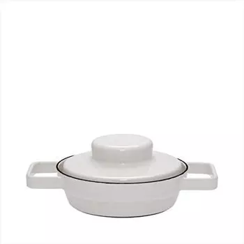 RIESS Блюдо для запекания 16 см, эмалированное, светло-серое Riess 2121-211