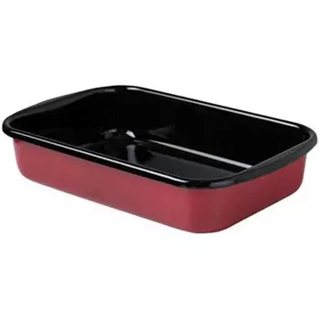 RIESS Блюдо для запекания 35 x 23 x 7.5 см, эмалированное, красное Riess 0433-020