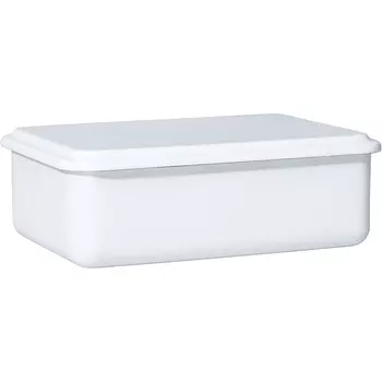 RIESS Хлебница 23 x 15 x 7 см, эмалированная, белая Riess 0417-033