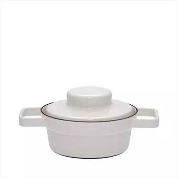 RIESS Кастрюля 0.5 л 16 см, эмалированная, серая Riess Aromapots 115094