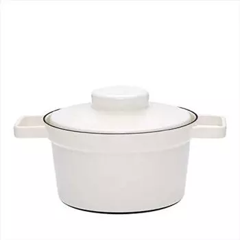 RIESS Кастрюля 1.75 л 20 см, эмалированная, белая Riess 2104-212