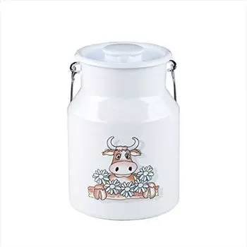 RIESS Кувшин для молока 1.5 л, эмалированный, с рисунком Riess 0506-084