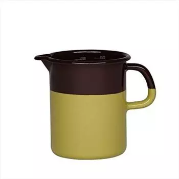 RIESS Кувшин с носиком 0.5 л, эмалированный, шоколадно-фисташковый Riess 0337-572