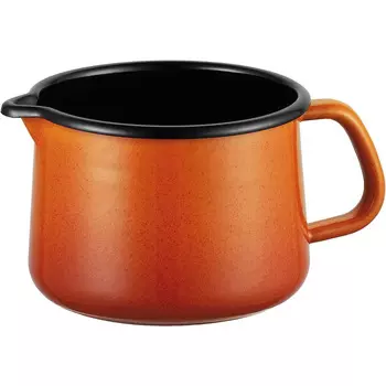 RIESS Кувшин с носиком 1 л 12 см, эмалированный, коралловый Riess 0672-034