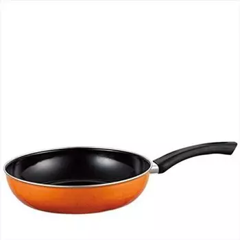 RIESS Сковорода 28 см, без крышки, эмалированная, коралловая Riess 0057-034