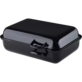 RIESS Жаровня 37 x 26 см, эмаль, черная Riess 0103-022